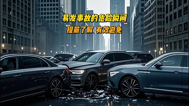 易发事故的危险瞬间，提前了解才能避免，别判断错误