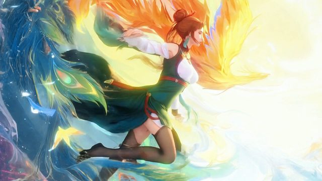 今天的凌霄有点酷~