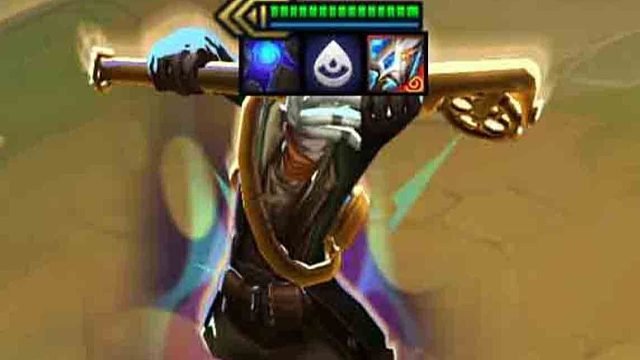 把艾克卡在角落，原地斩杀所有敌人！