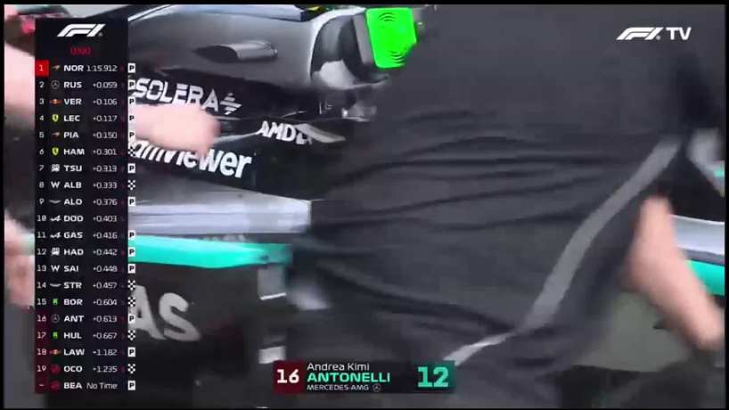 F1 2025澳大利亞排位賽集錦