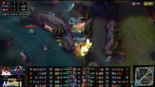 【决赛KC1-0HLE】Viper韦鲁斯击杀Targamas蕾欧娜拿到一血​​​