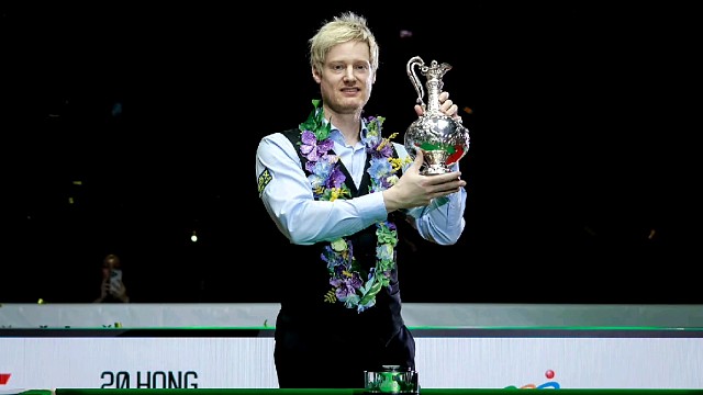 2025斯诺克世界大奖赛N罗伯逊夺冠感言