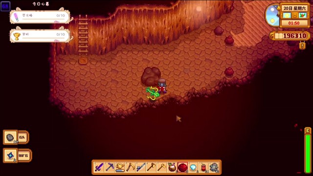 臭史莱姆，底裤被扒掉了。（倒霉下矿）