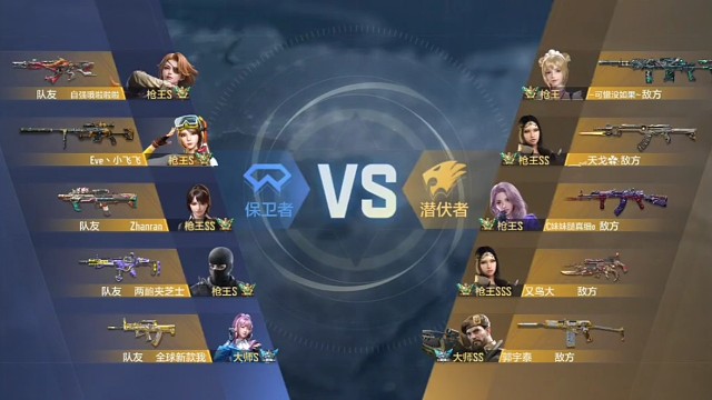 职业排位团队清新椰岛17