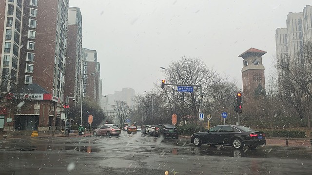 北京下大雪啦！！