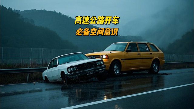 高速公路开车，必备空间意识，防患于未然