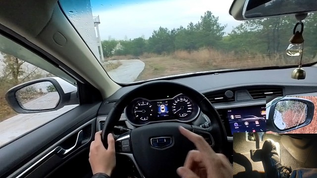 【学车】转弯和直线可以共用一个点位，油门和刹车只跟路况而定！