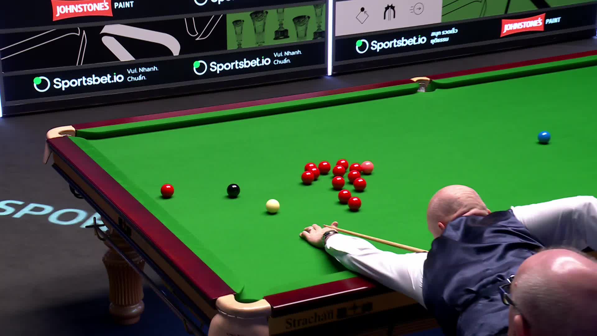 尼尔·罗伯逊VS斯图尔特·宾汉姆 2025斯诺克球员锦标赛 清流