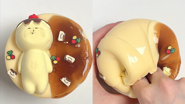 小脸黢黑的小布丁