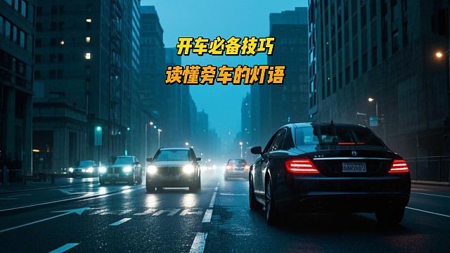 开车如何与旁车进行交流？读懂别人的灯语，能有效提高行车安全