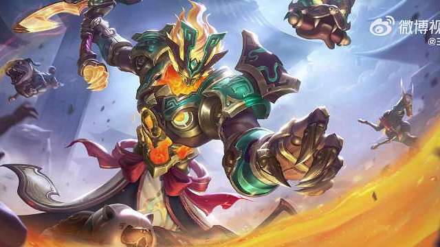 S39赛季皮肤【钟馗-虚灵犬护】，钟馗化身为长安城的午夜城判，身披融合长安机关风格的甲胄，统领三只机