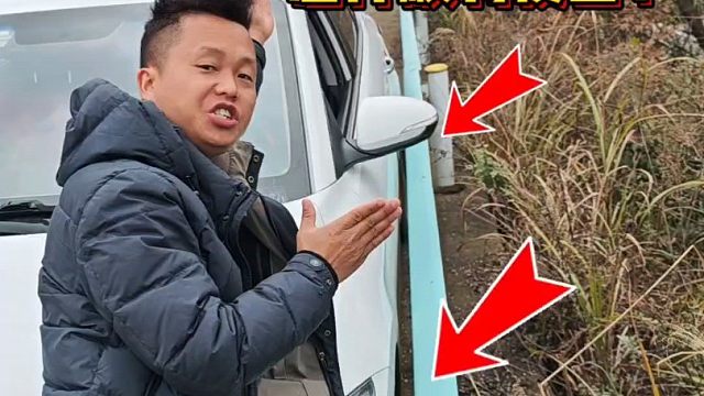 老司机来说说，这样的极限靠边停车怎么停？