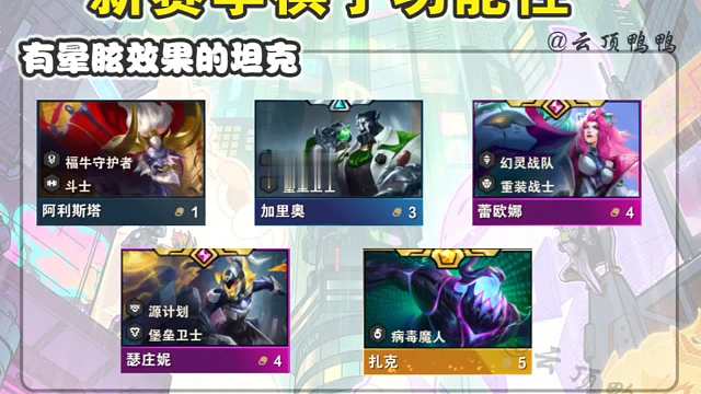 S14新赛季棋子小知识，请查收！