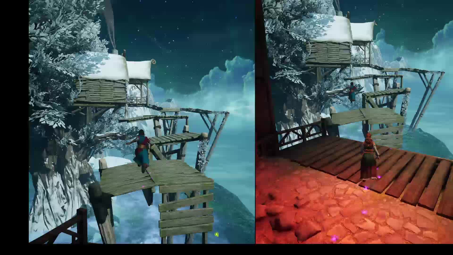 带着傻宝通关双影奇境-支线故事（看见了小梅和科迪）