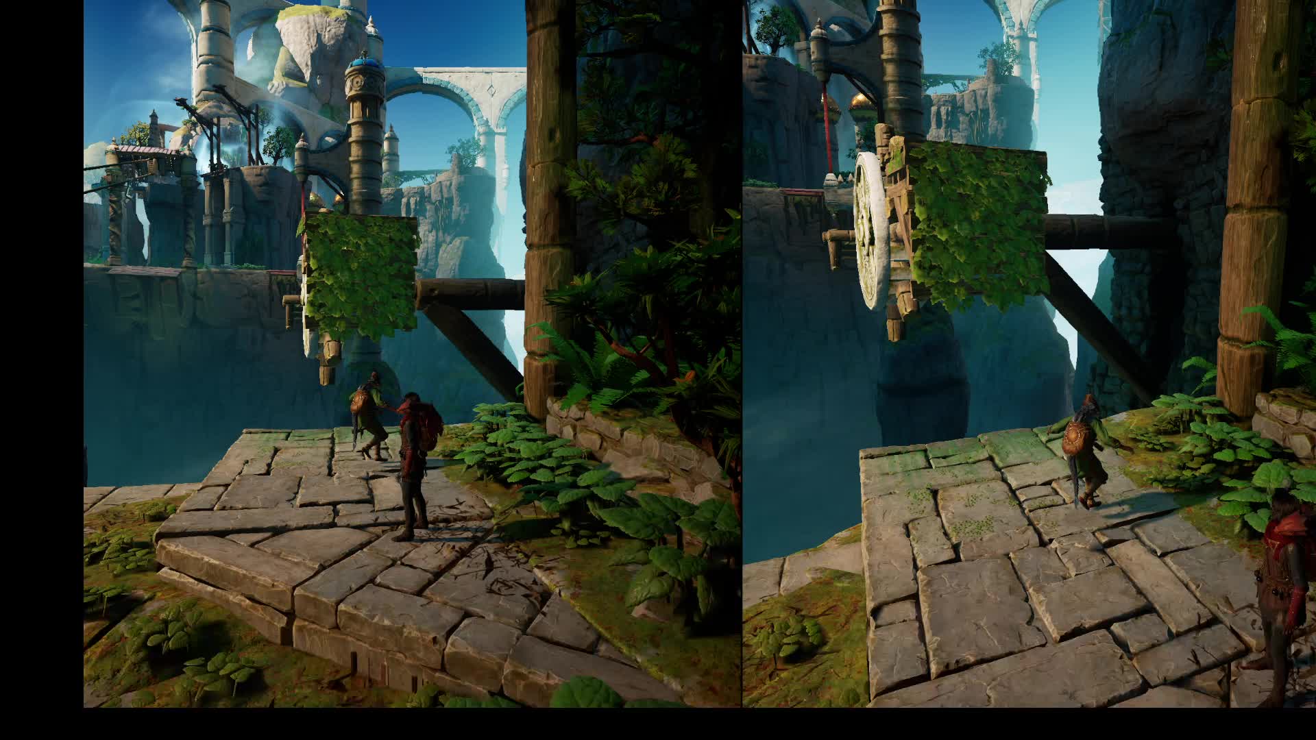 带着傻宝通关双影奇境-水之神殿2