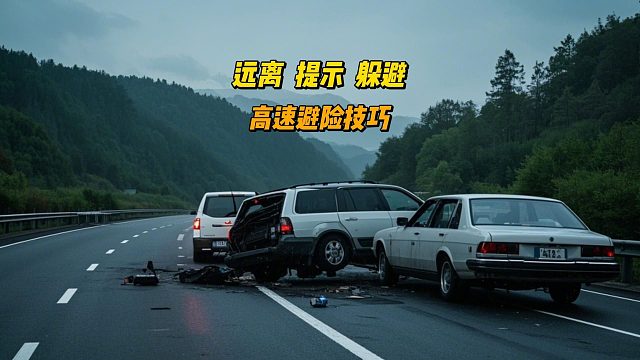 远离提示躲避，老司机的避险技巧，高速开车尤为重要