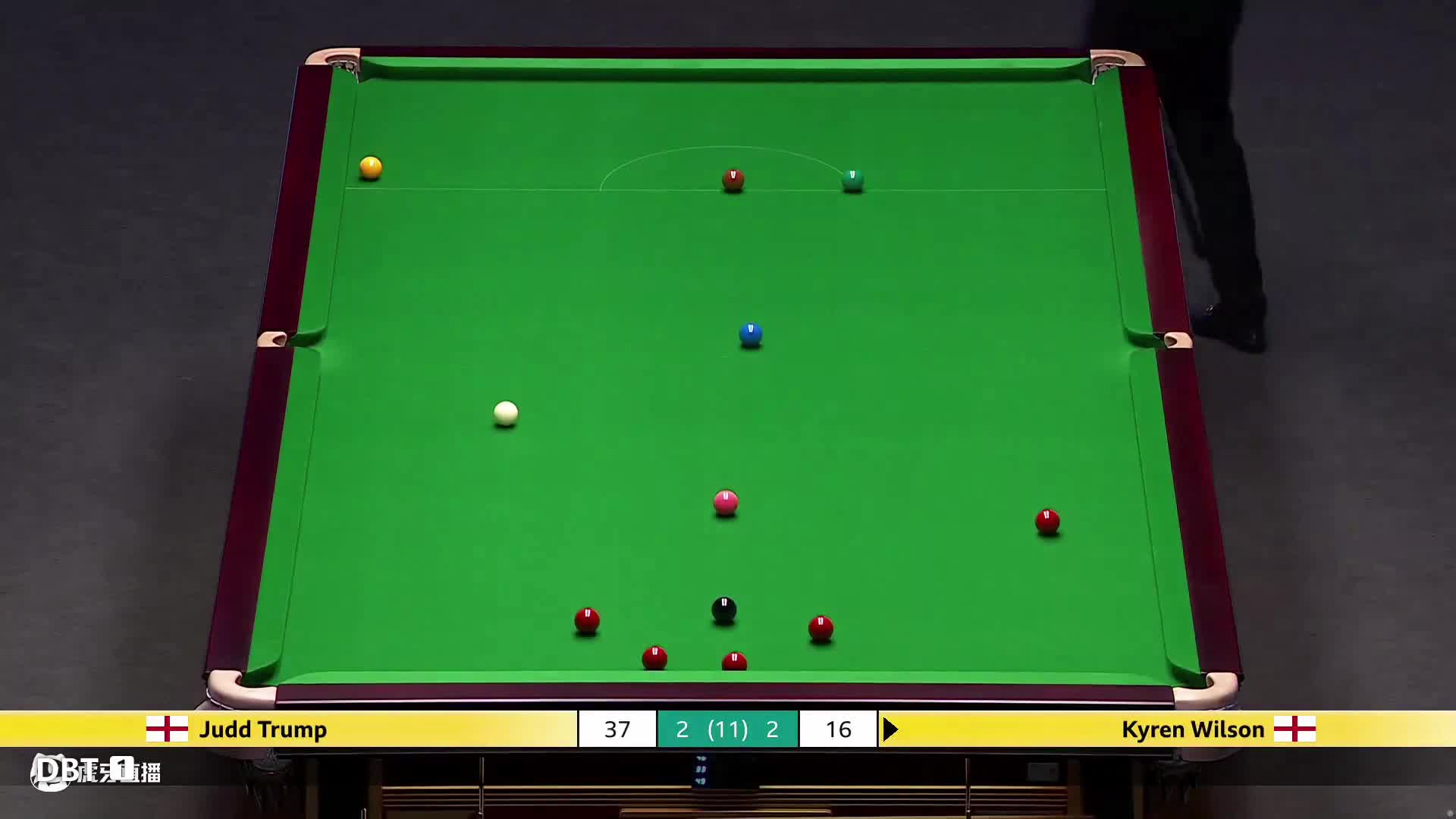 2025 2斯诺克大师赛 特鲁姆普VS威尔逊-片段2