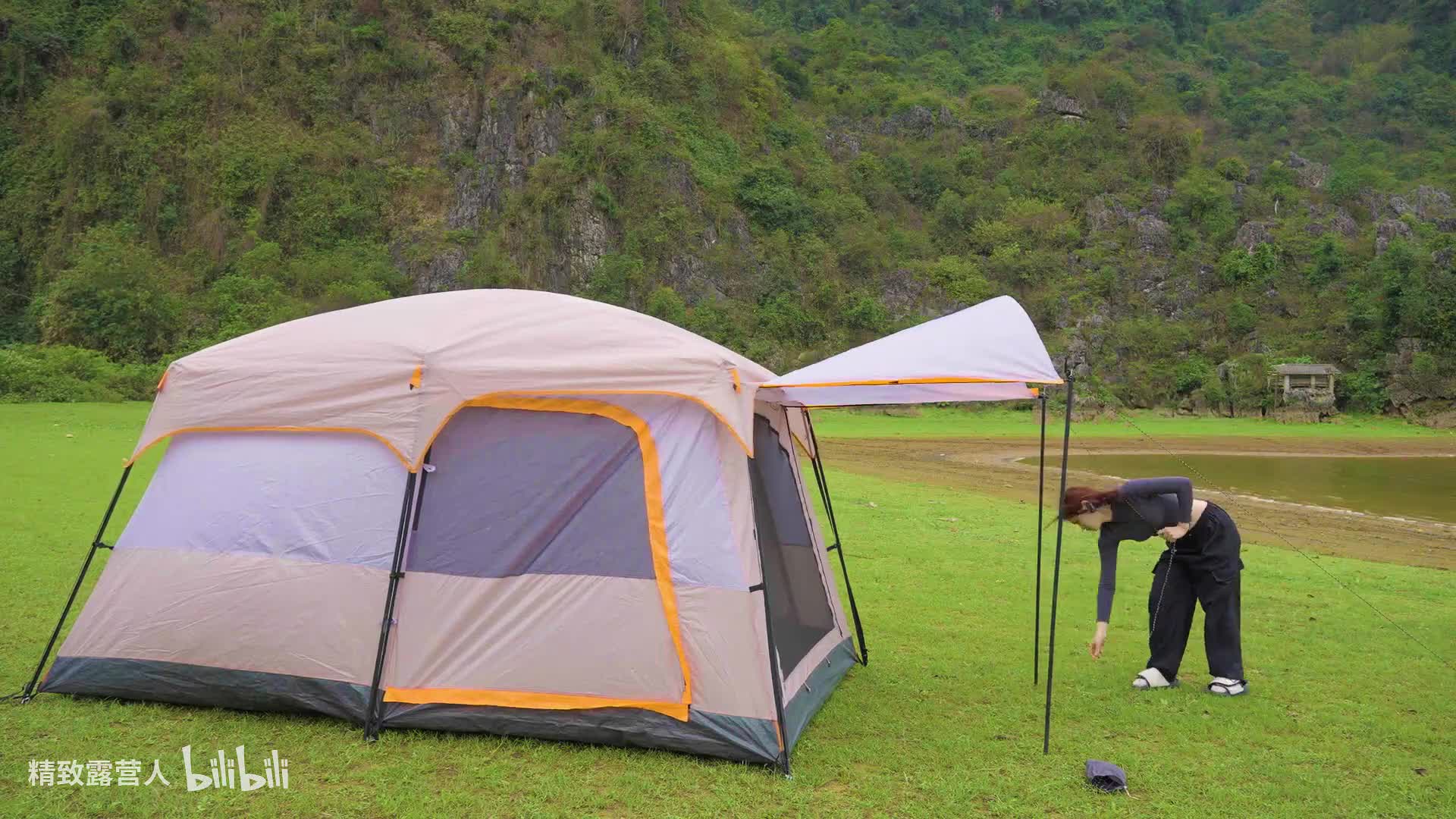 在这种天气下露营很糟糕！！！