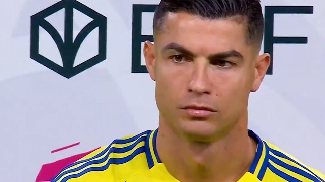 C罗半场就破门了，有点不老传奇的意思呀