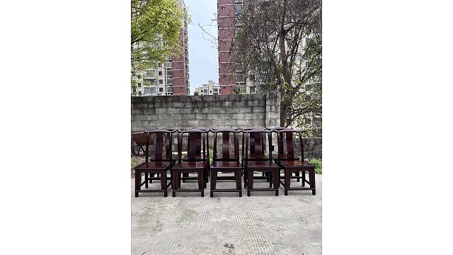 老挝大红酸枝小孩椅