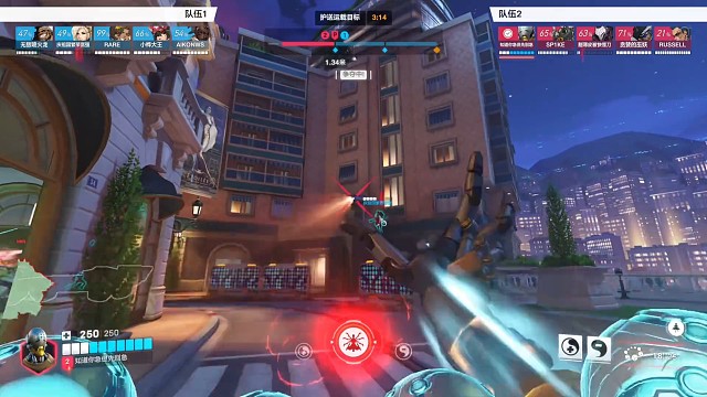 76的战术目镜忘拿下来了