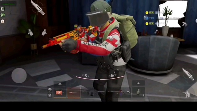 暗区突围，游戏精彩。。。