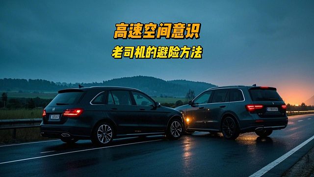 高速开车必备的空间意识，这也是老司机的避险技巧