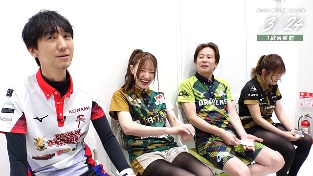 MLeague2024-25赛季3月22日选手后台视角