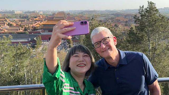 苹果CEO库克：你好，北京！