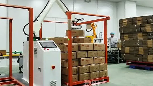 纸箱码垛机器人，协作码垛机，小负载10-40kg