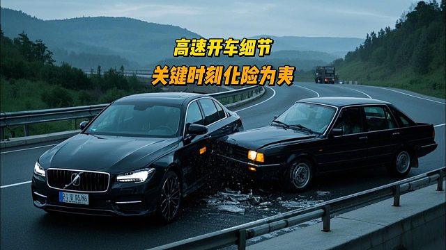 高速开车细节，关键时刻化险为夷，细节关乎安全