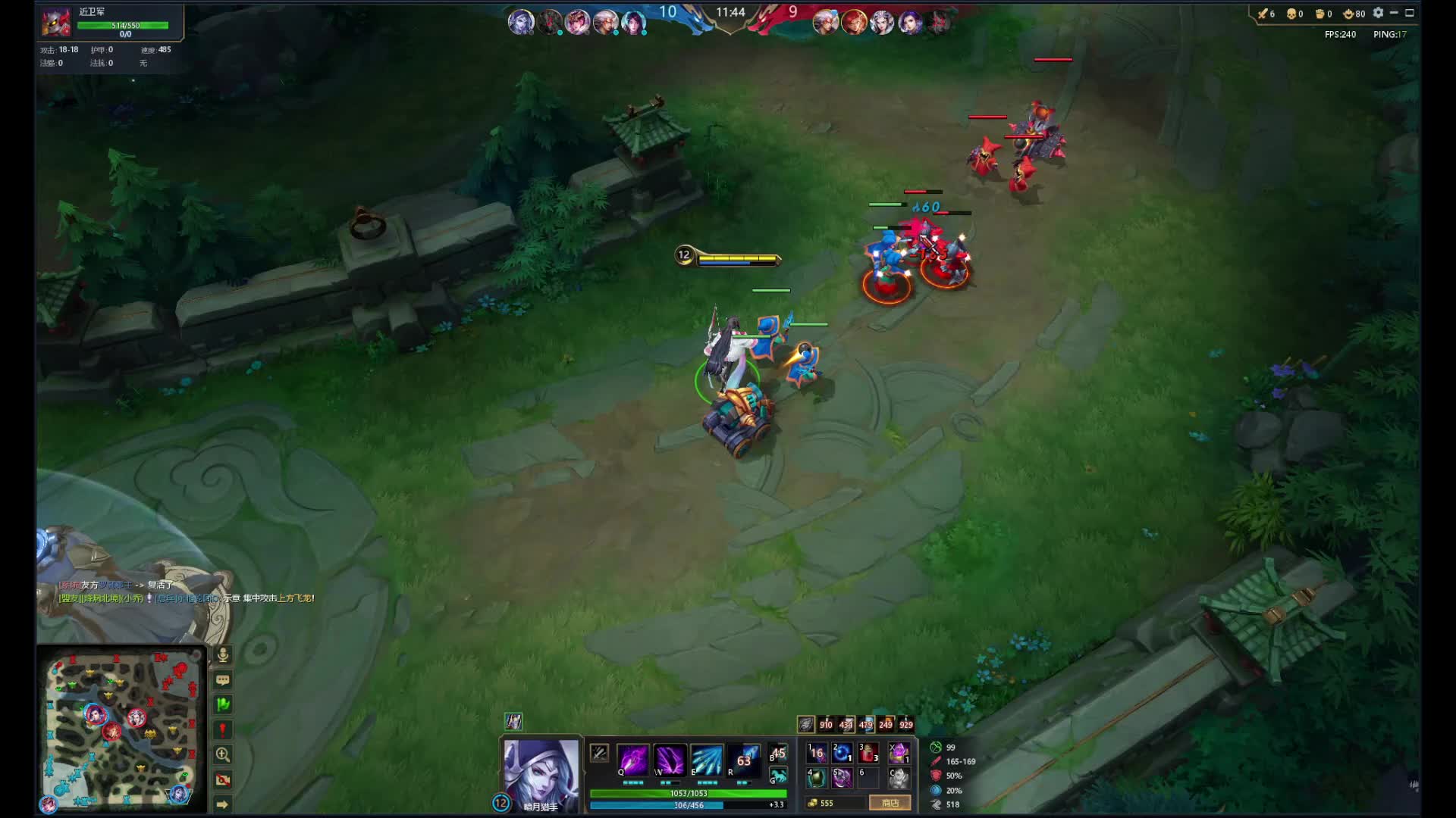 19-0 2300分段 暗月猎手匹配局