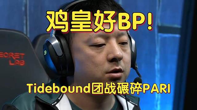 《鸡皇好BP！Tidebound团战碾碎PARI》刀塔名画 裂变宇宙4