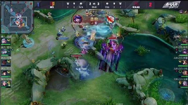 JDG收官之战不留遗憾呀！这个对局打的很不错呀！恭喜JDG战胜情久呀！​​​