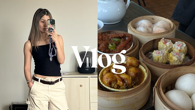 VLOG #7｜买房日记｜头发挑染｜一周吃什么｜生活日常vlog