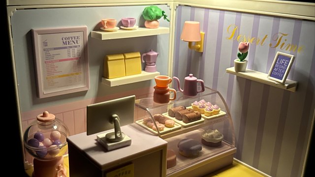 【toy asmr】迷你咖啡店 泡泡玛特