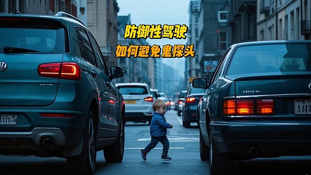 防御性驾驶，开车如何避免“鬼探头”