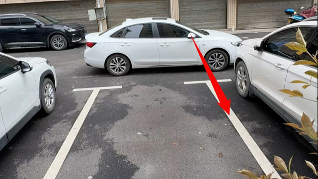 简单又好学的倒车入库，新手也能快速掌握技巧#每天一个用车知识 #驾驶技巧