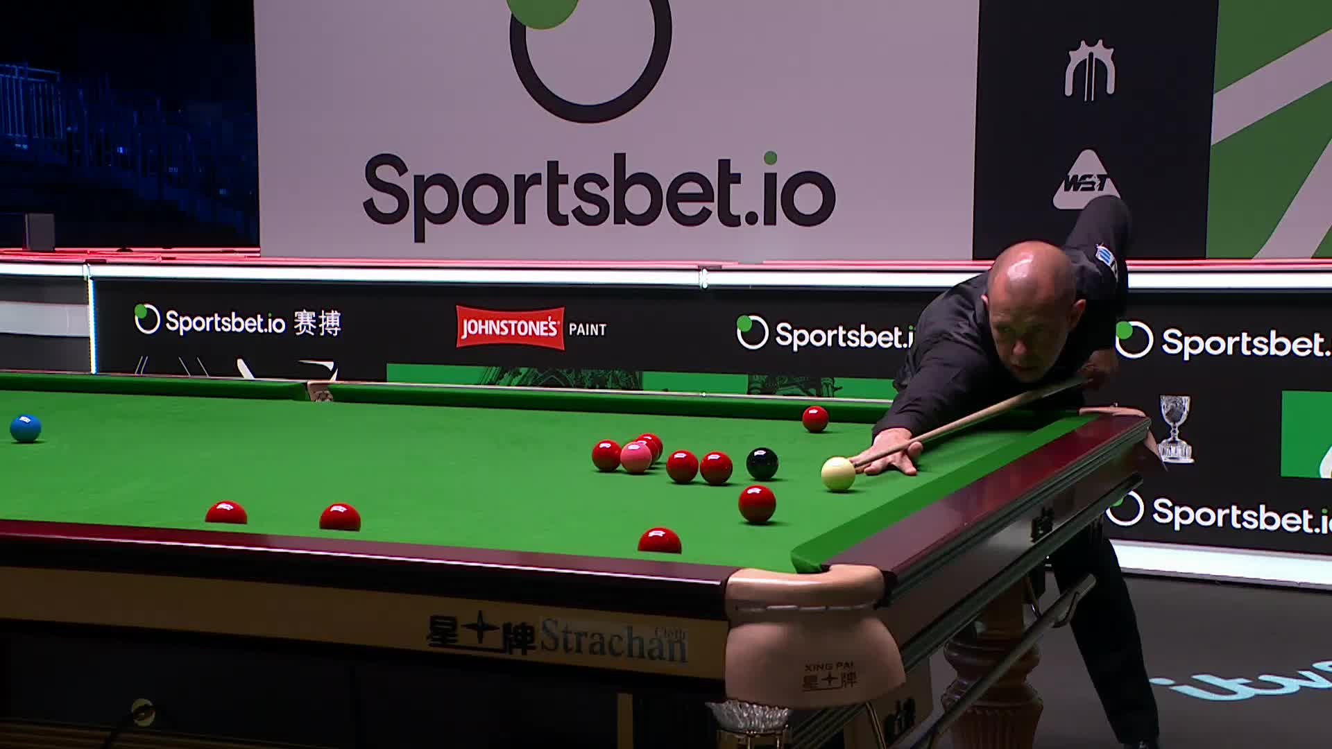 肖恩·墨菲vs巴里·霍金斯 2025斯诺克巡回锦标赛 第一阶段 清流