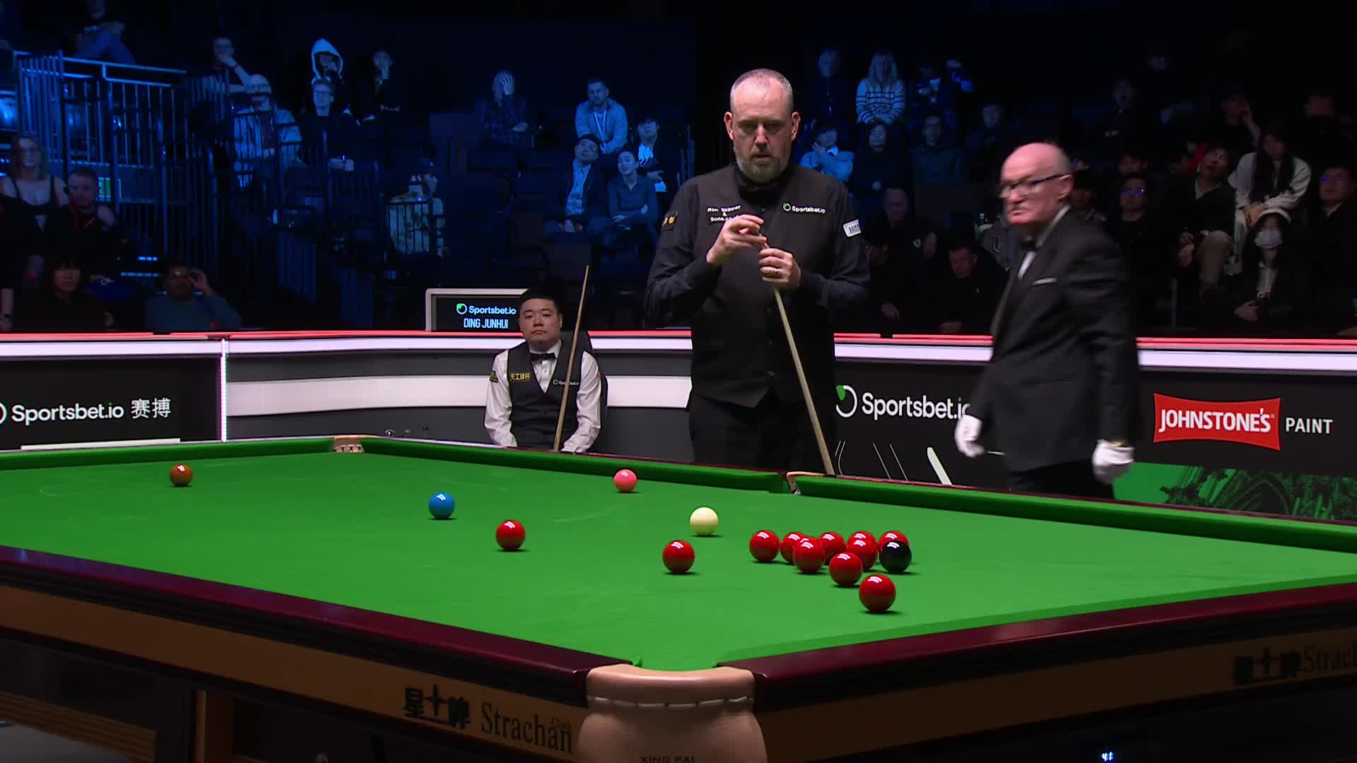 马克·威廉姆斯vs丁俊晖 2025斯诺克巡回锦标赛 第一阶段 清流