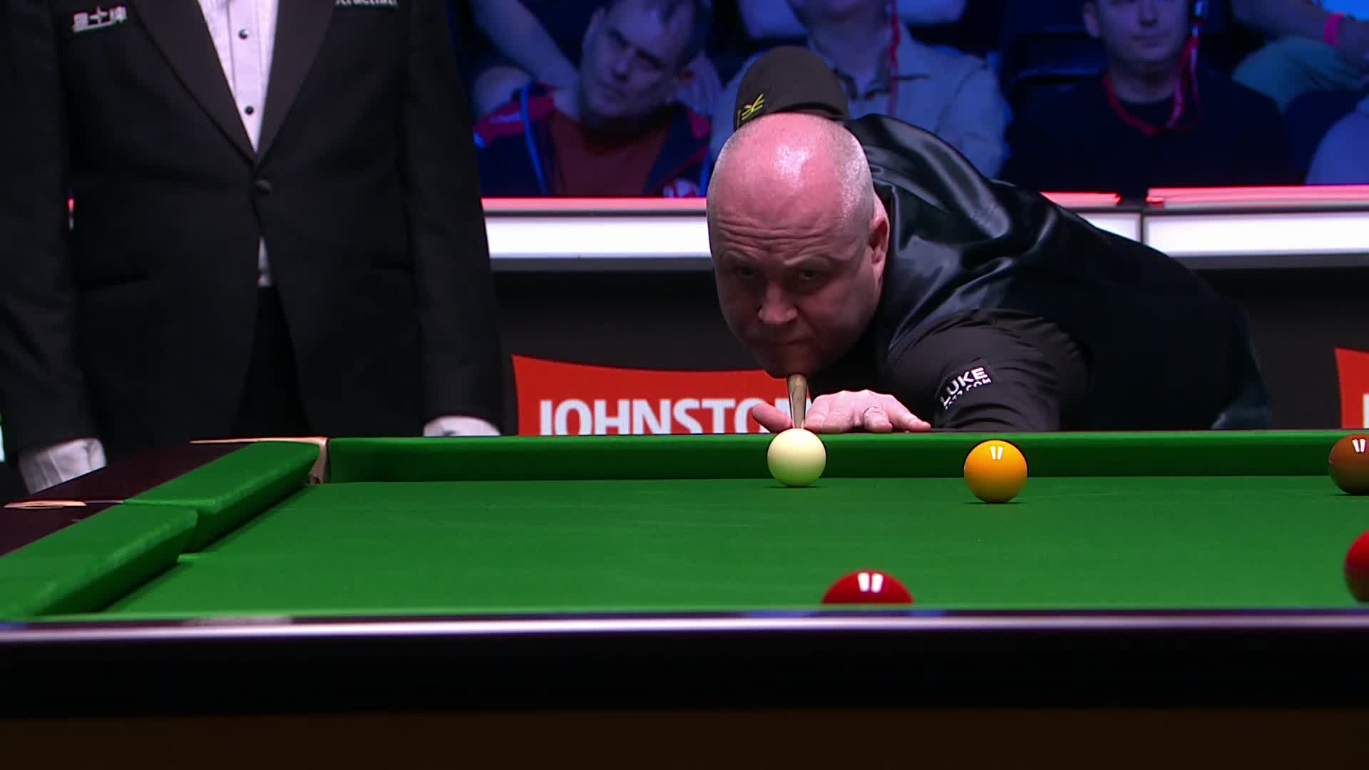 巴里·霍金斯vs约翰·希金斯 2025斯诺克巡回锦标赛 第一阶段 清流