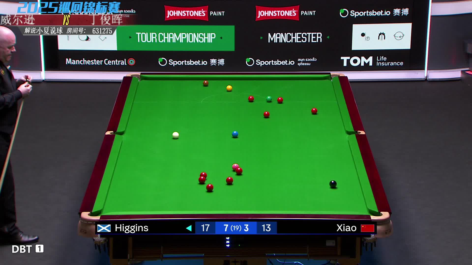 凯伦·威尔逊vs丁俊晖 小夏 巡回1