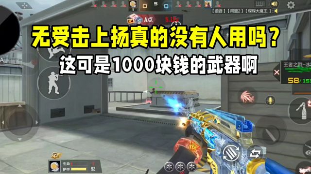 无受击上扬真的没有人用吗？这可是1000块钱的武器啊