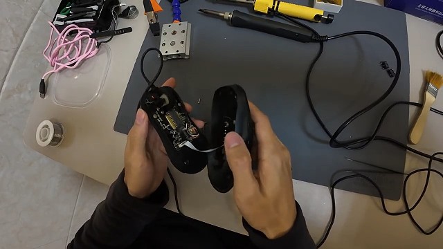 鼠标修复微动，以及更换鼠标伞绳