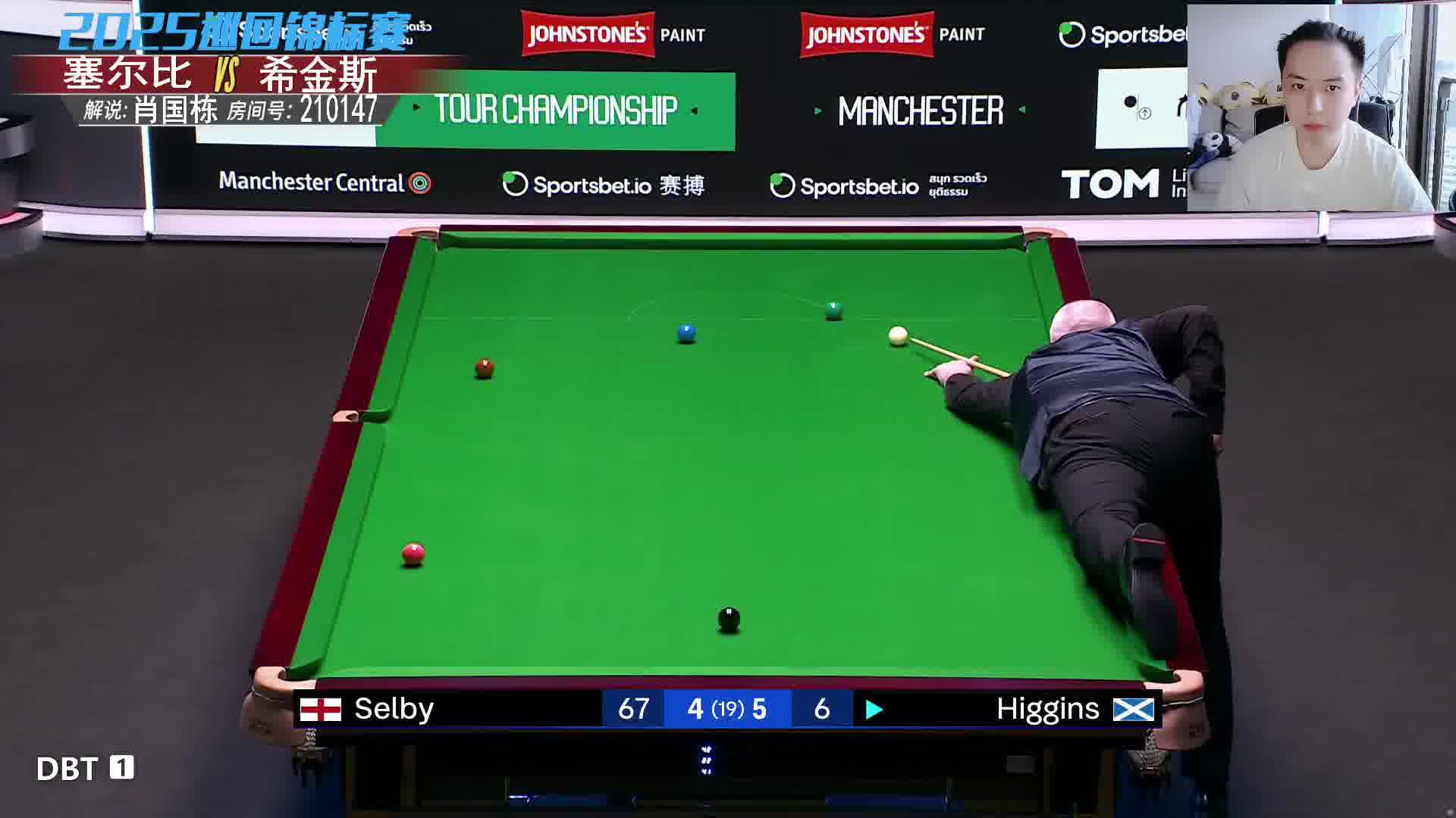 希金斯 VS 塞尔比 2025斯诺克巡回锦标赛决赛