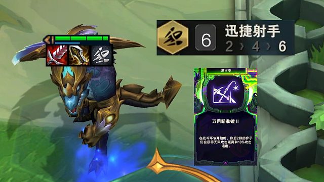 当6迅捷鳄鱼拥有万用瞄准镜