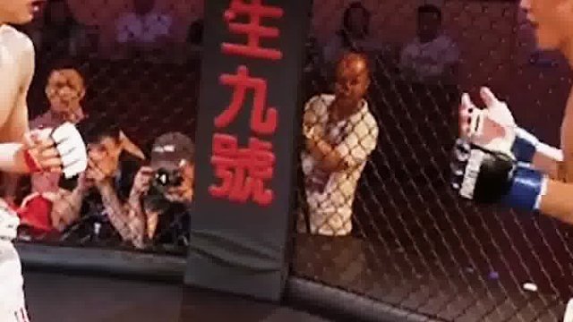 #龙三MMA 龙三格斗环球拳王巡回赛 益西vs杨伟强
