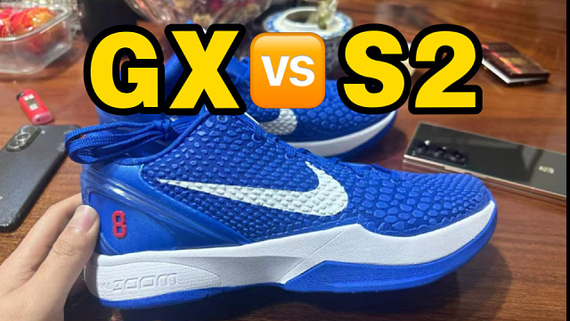 科比6白蓝道奇开箱对比评测！有一说一新配色确实很耐看