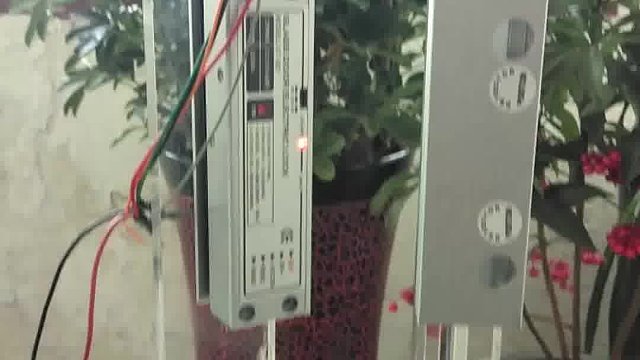 上下无框玻璃门电插锁