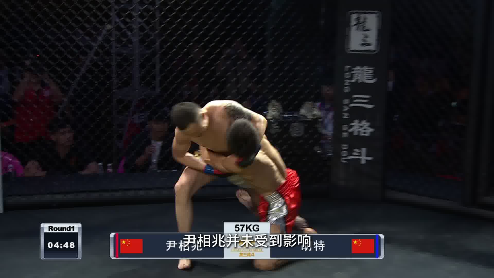 #龙三MMA 龙三格斗环球拳王巡回赛 胡特VS尹相兆